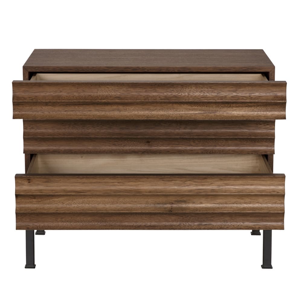 Arturo Console, Dark Walnut in Dark Walnut — Noir Furniture