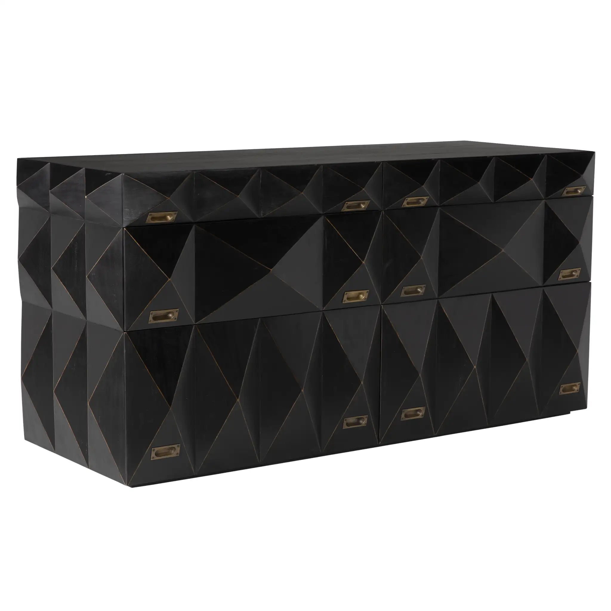 Allegra Dresser, Hand Rubbed Black