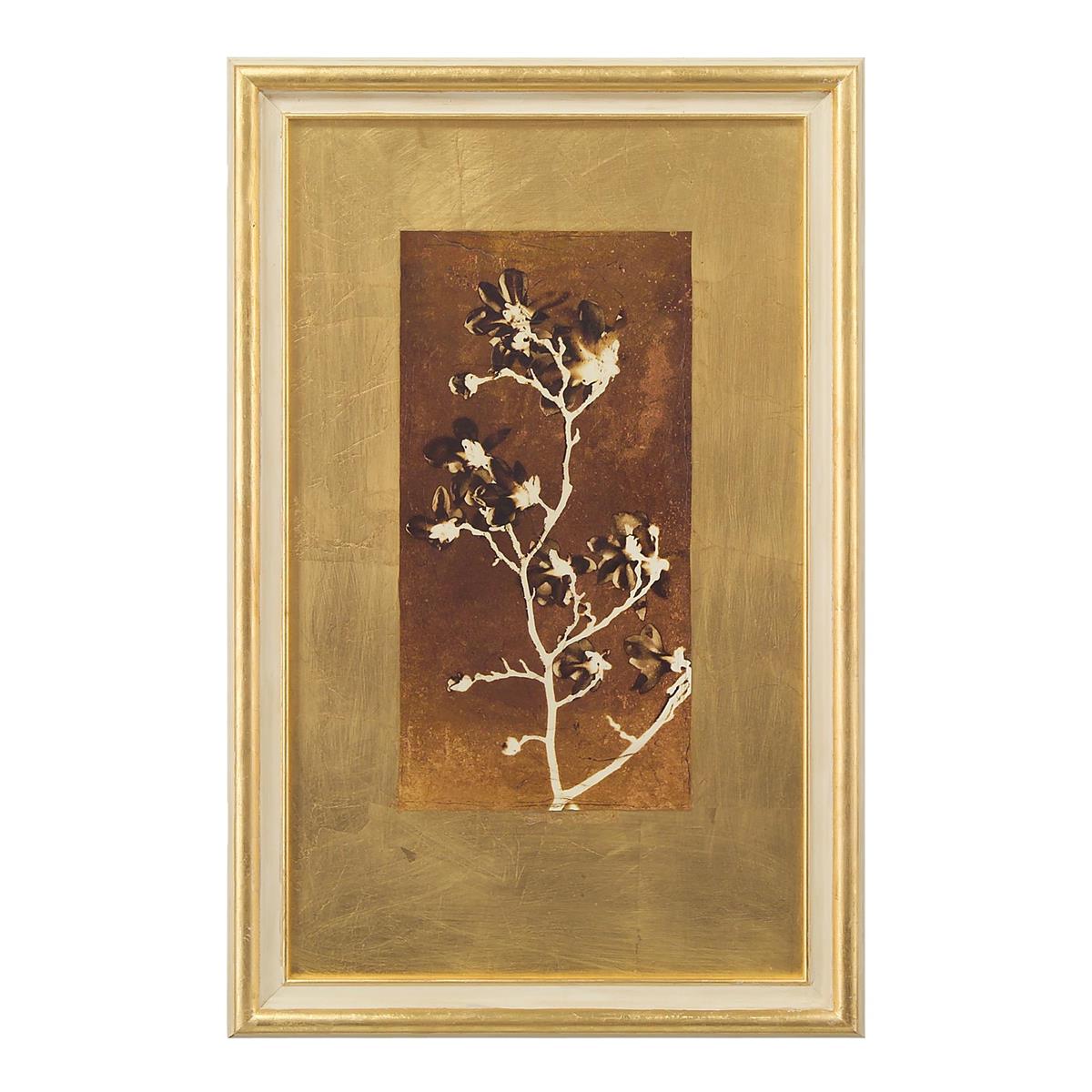 Gold-Leaf Branches II – Art by John Richard | Sutter & Vale