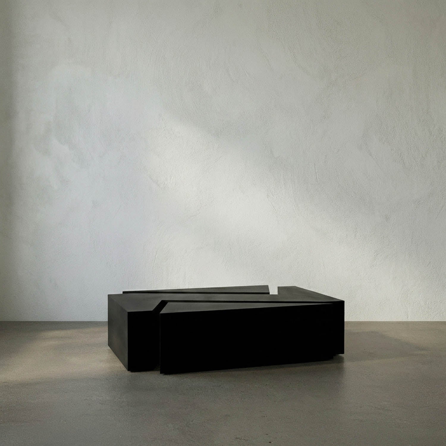 Element Coffee Table, Black Iron by Noir