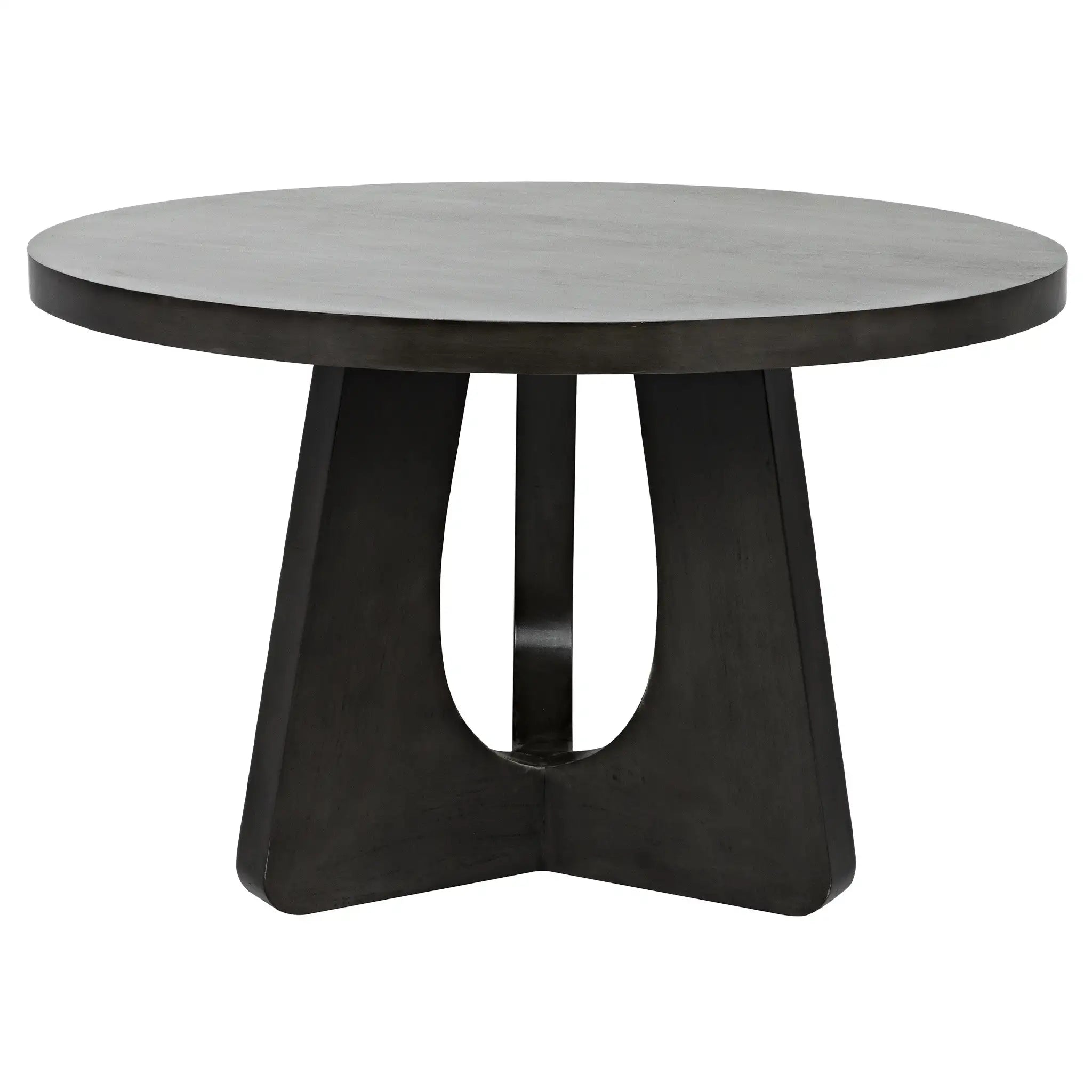 Nobuko Dining Table, 48″ Diameter, Pale