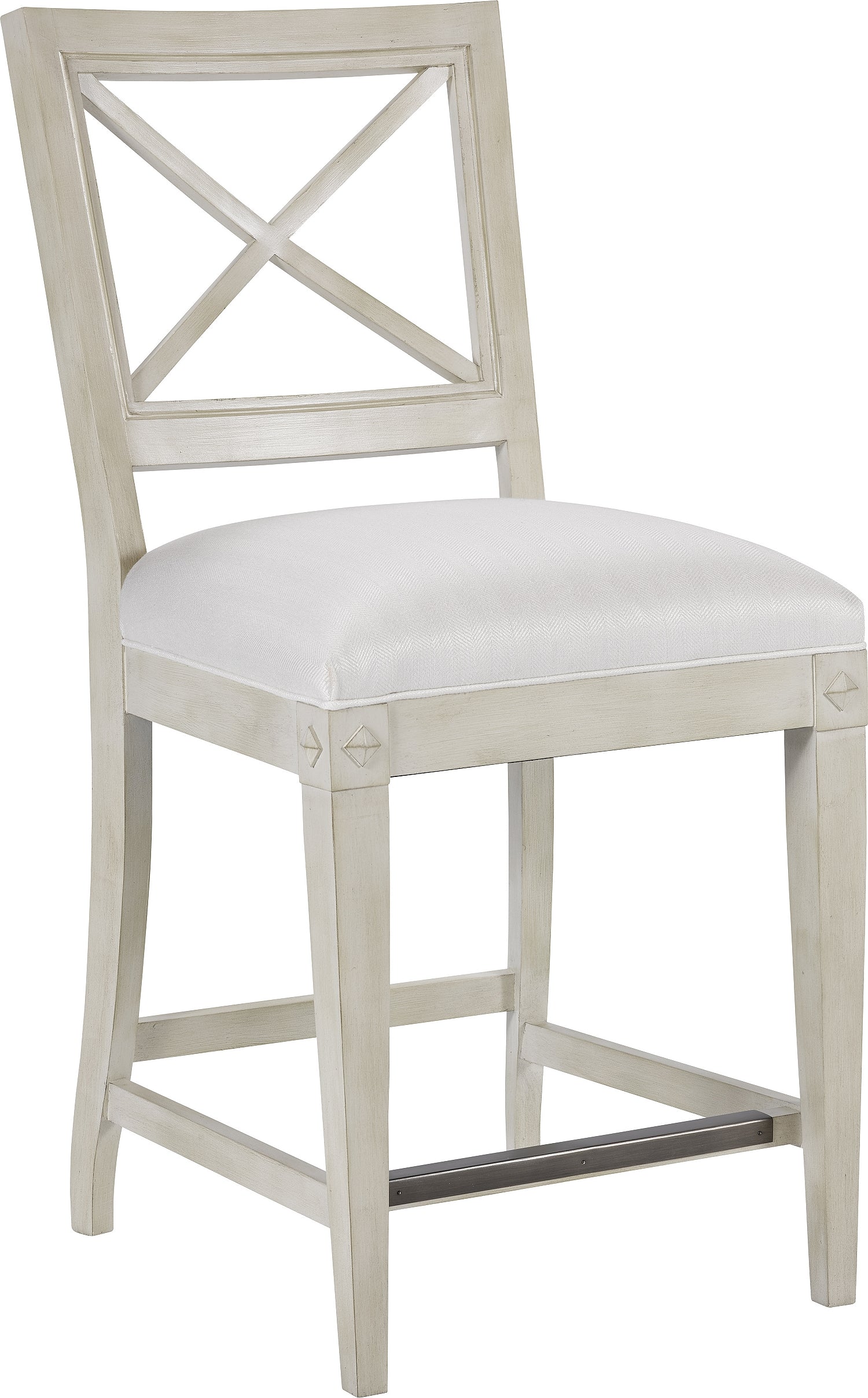 Trouvais Counter Stool in Beech Solids - Hickory Chair