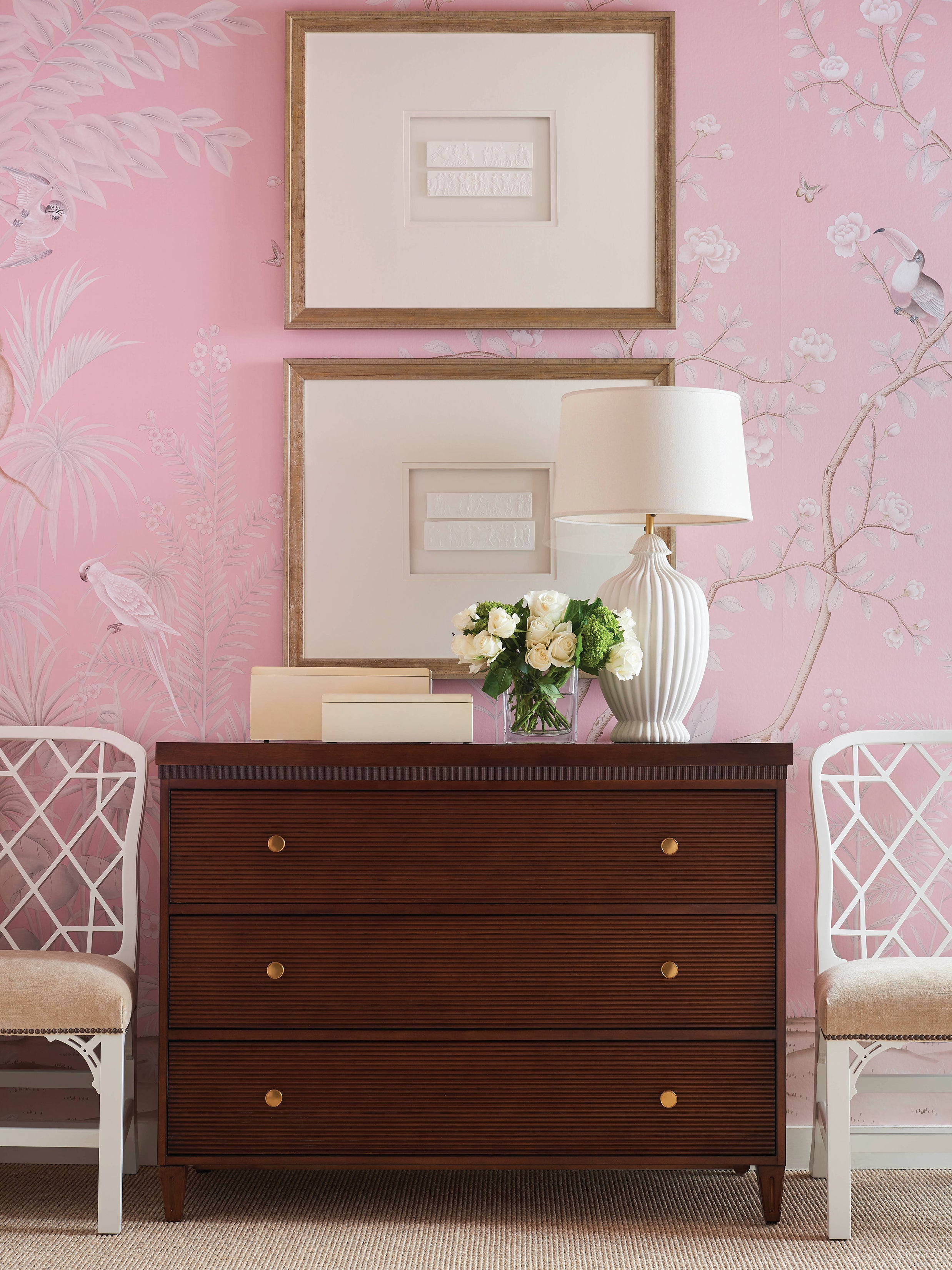 ST. CLAIRE CHEST in Maple Veneers, Maple Solids - Hickory Chair