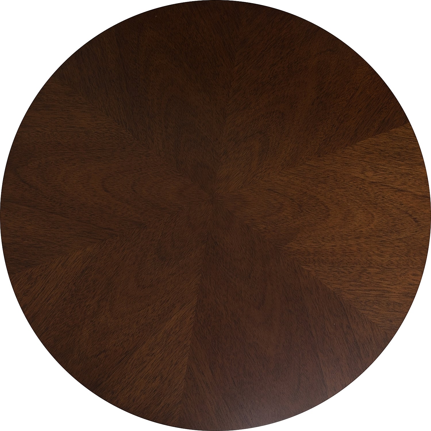 EDEN ACCENT TABLE in Mahogany Veneers, Brass - Hickory Chair