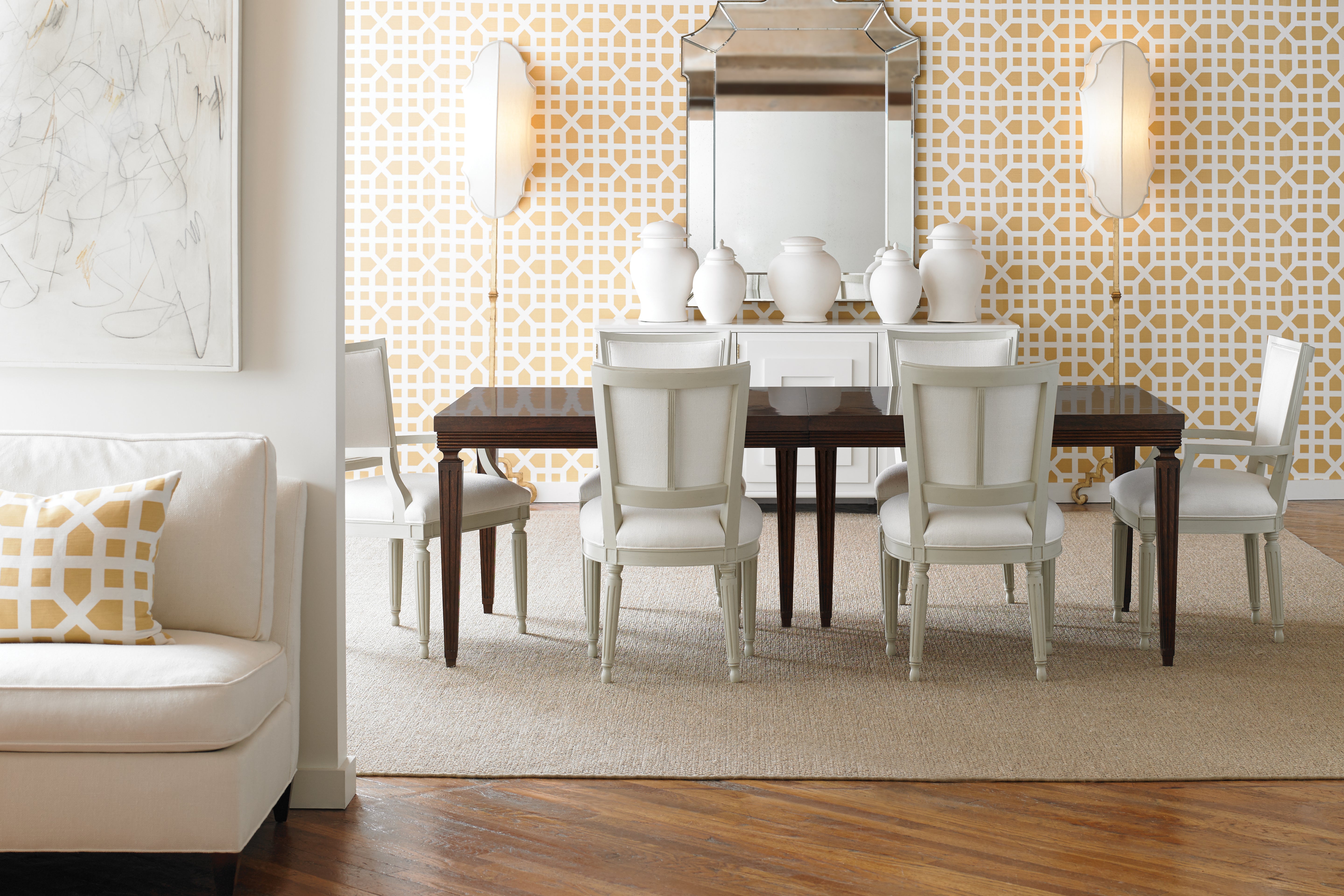 LEIGH SECTIONAL ARMLESS CHAIR in Maple Solids - Hickory Chair