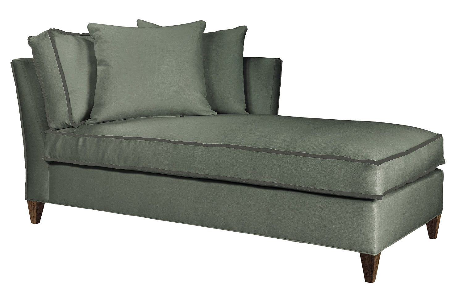 LEIGH SECTIONAL RA CHAISE in Maple Solids - Hickory Chair