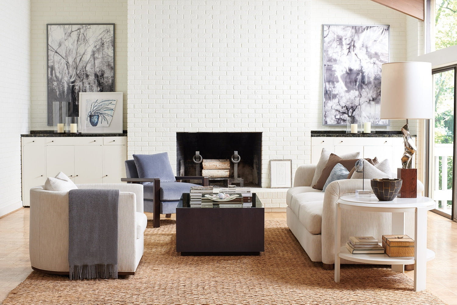 Kate Sofa in Resin - Hickory Chair