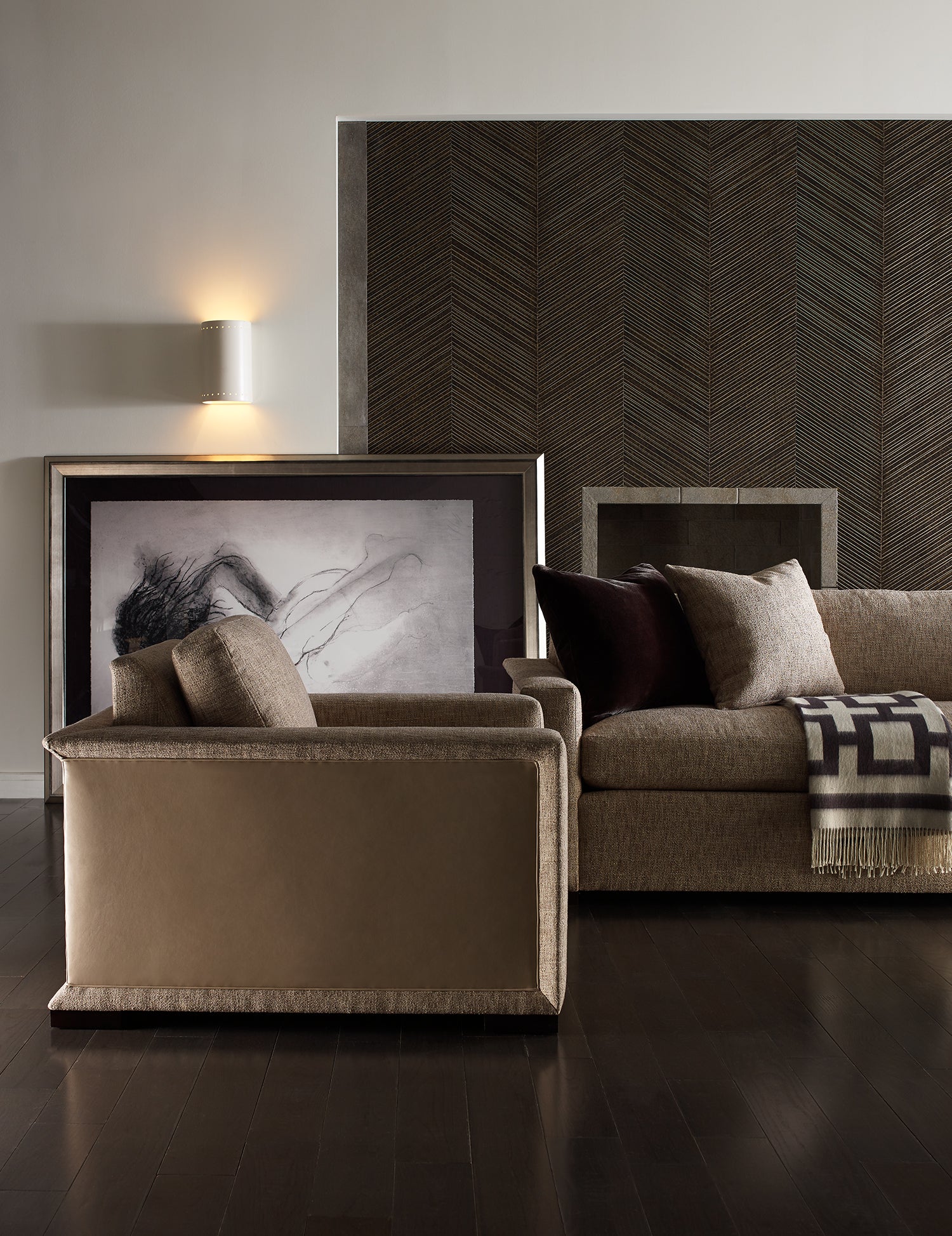 REGIS SOFA in Maple Solids - Hickory Chair