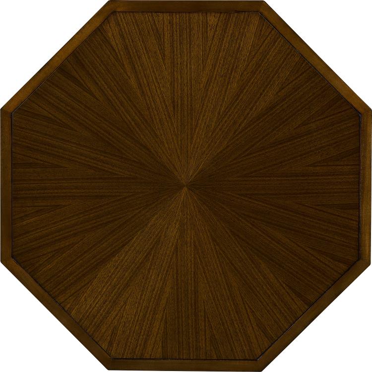 Shangri-La Table With Sunburst Wood Top