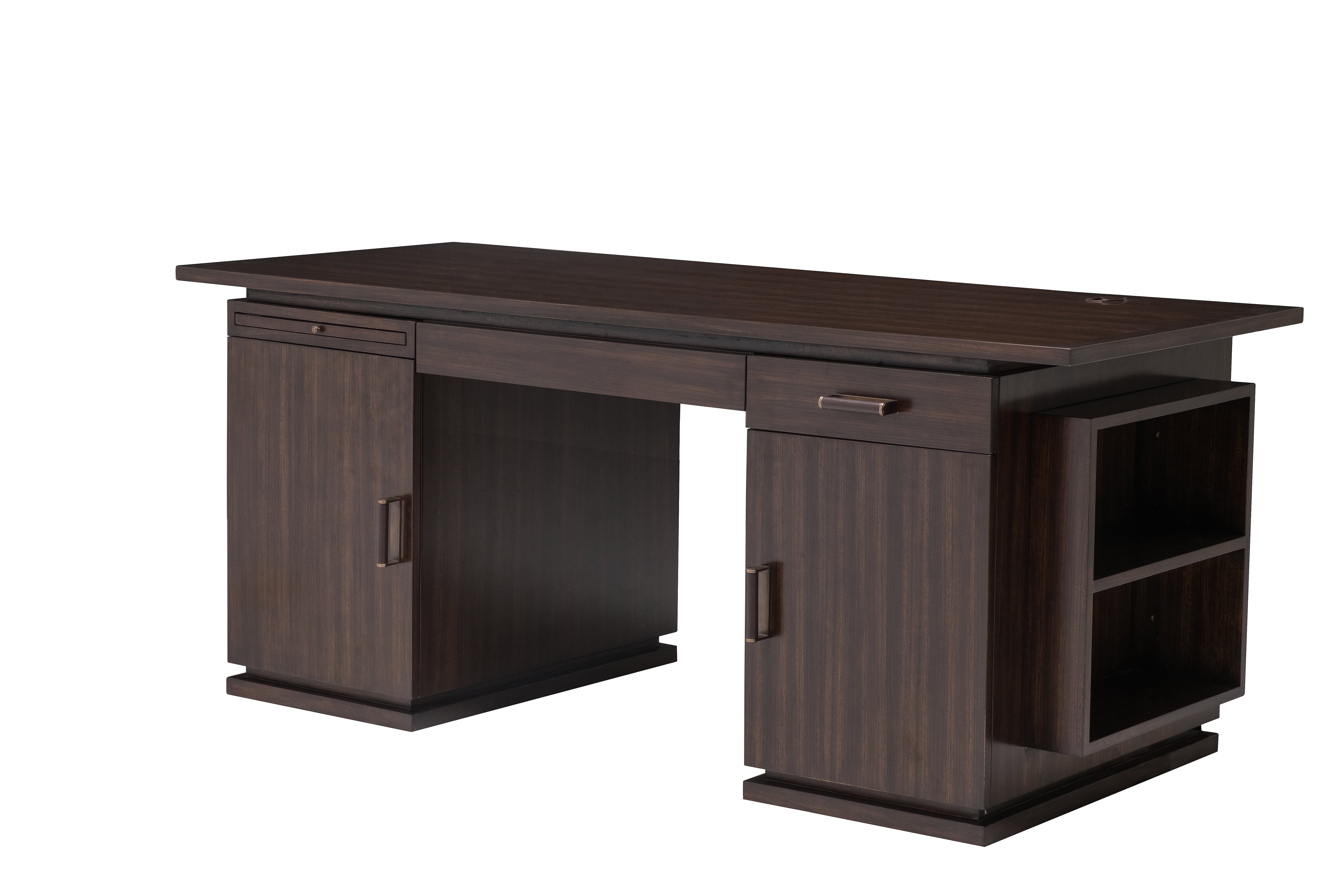 Caravelle Desk in Walnut - Hickory Chair