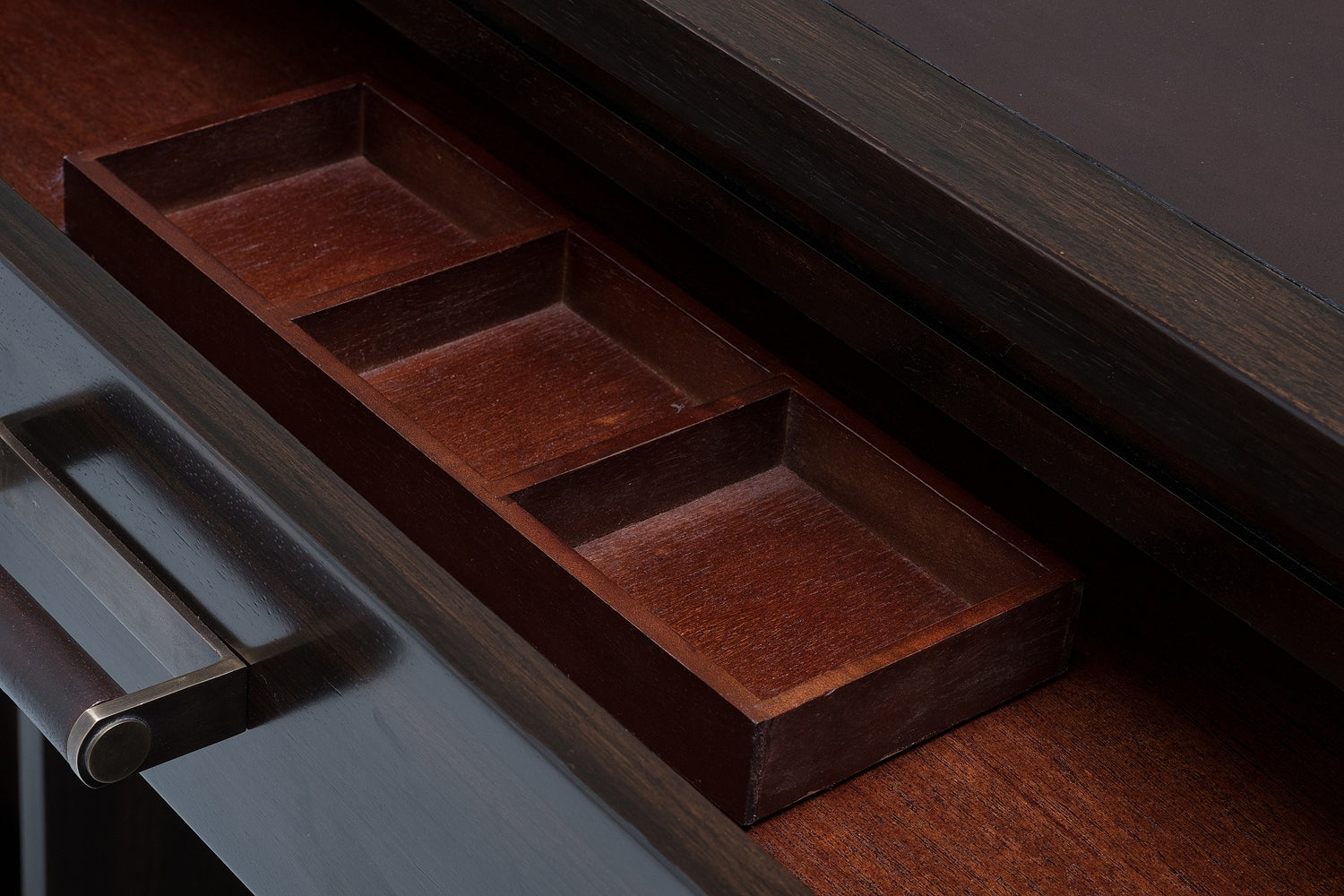 Caravelle Desk in Walnut - Hickory Chair