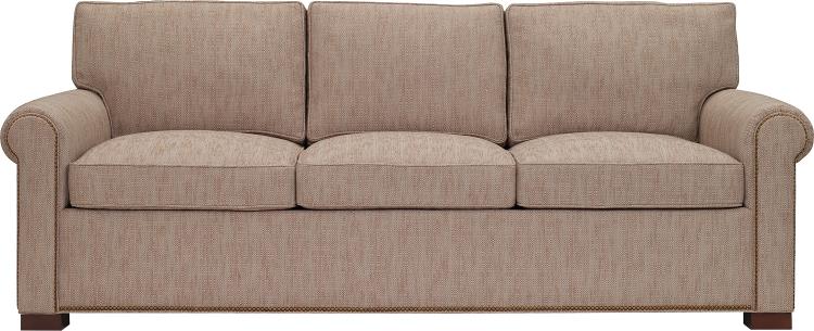 Silhouettes Sleep Sofa With Raised Panel Lawson Arm (Exp Leg)