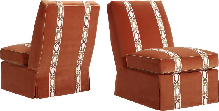 Silhouettes Armless Chair (Dressmaker)