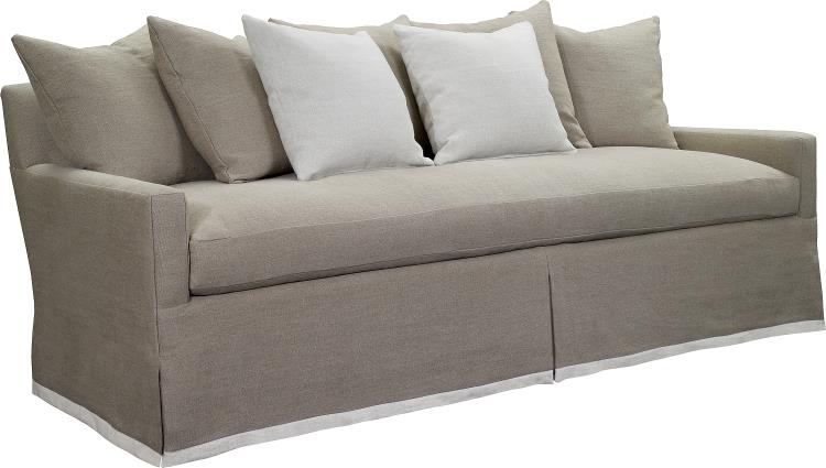 Silhouettes Sofa With Narrow Square Arm (Dressmaker)
