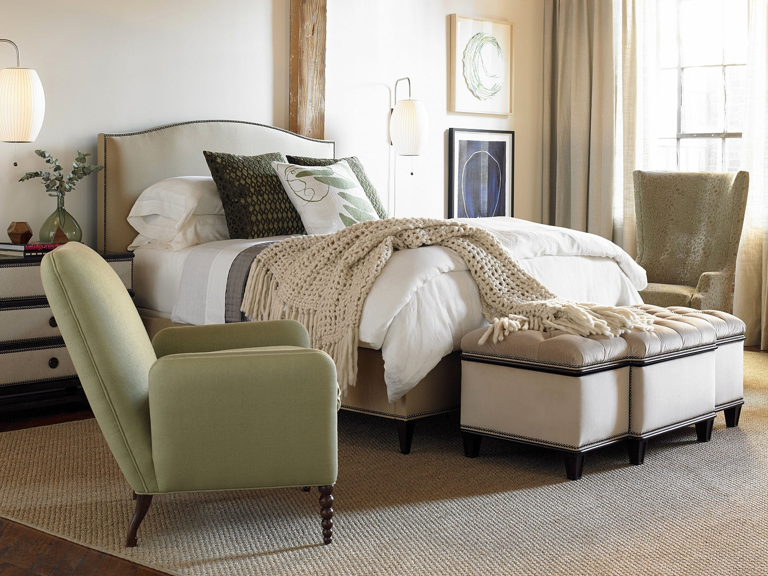 ASHBURY KING HEADBOARD in Maple Solids - Hickory Chair