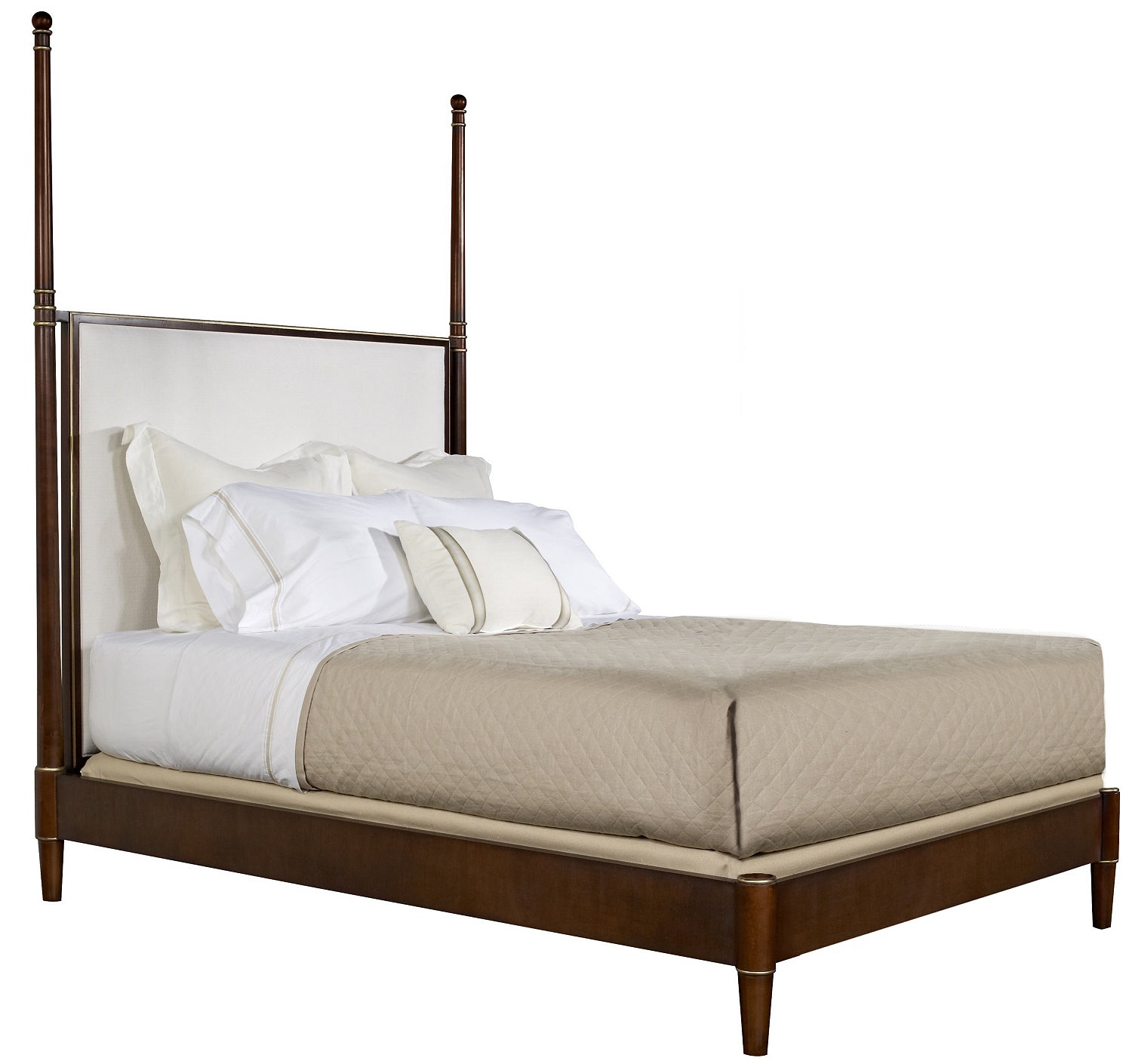 TOMPKINS TWO POSTER KING BED in Maple Solids - Hickory Chair