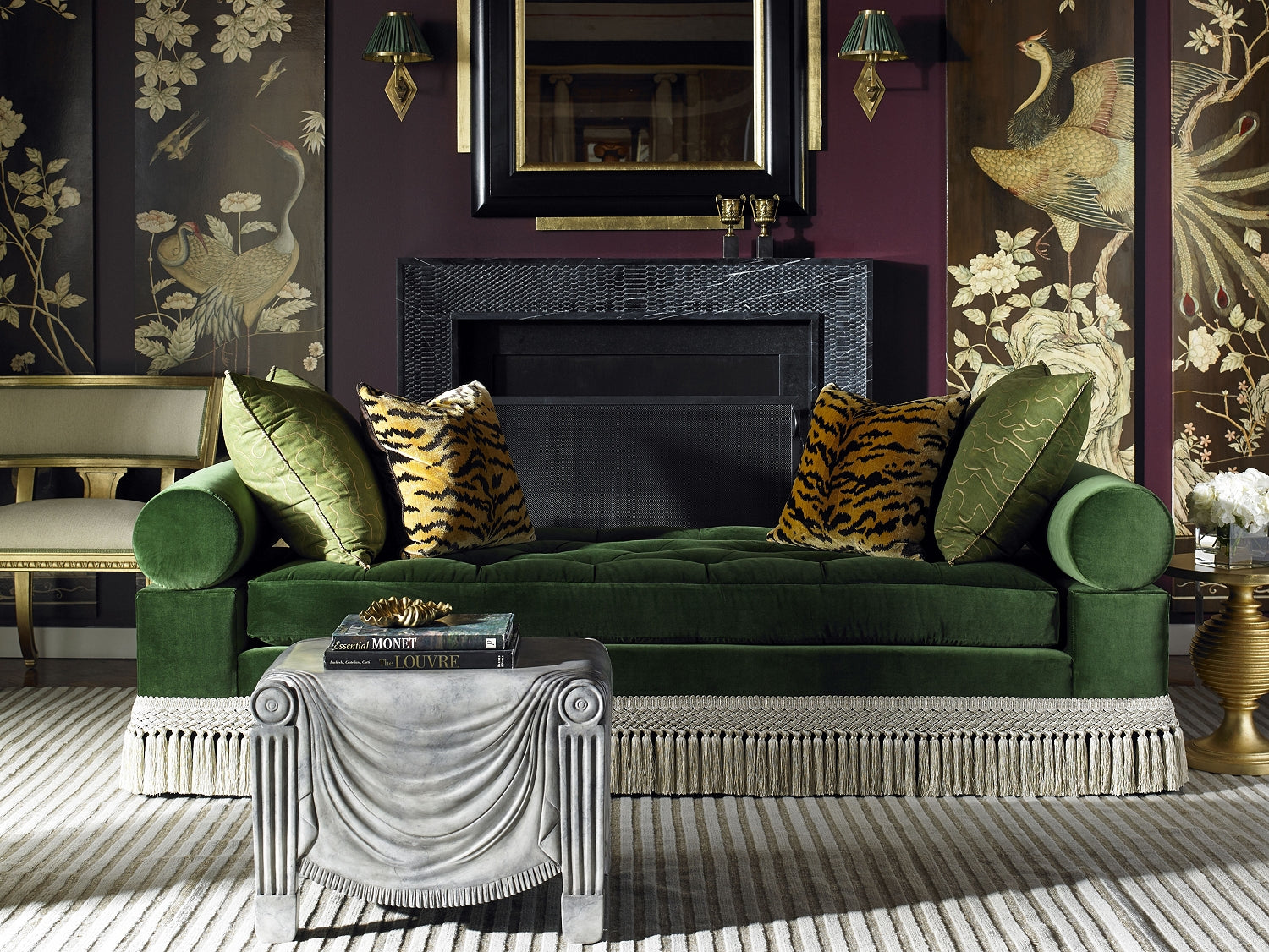 SERENA SIDE TABLE in Composite Materials - Hickory Chair