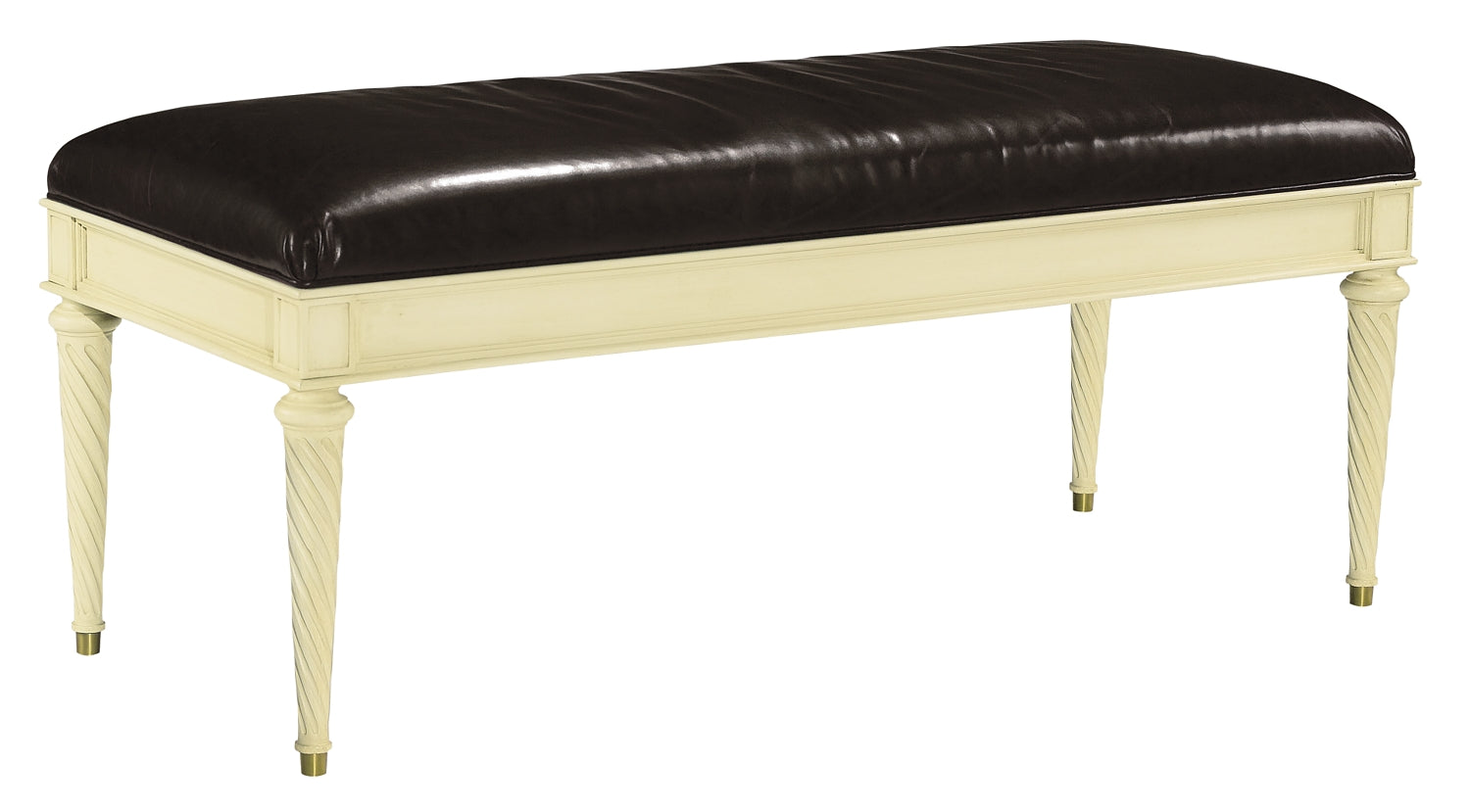 SIMON TUFTED BENCH in Maple Solids - Hickory Chair