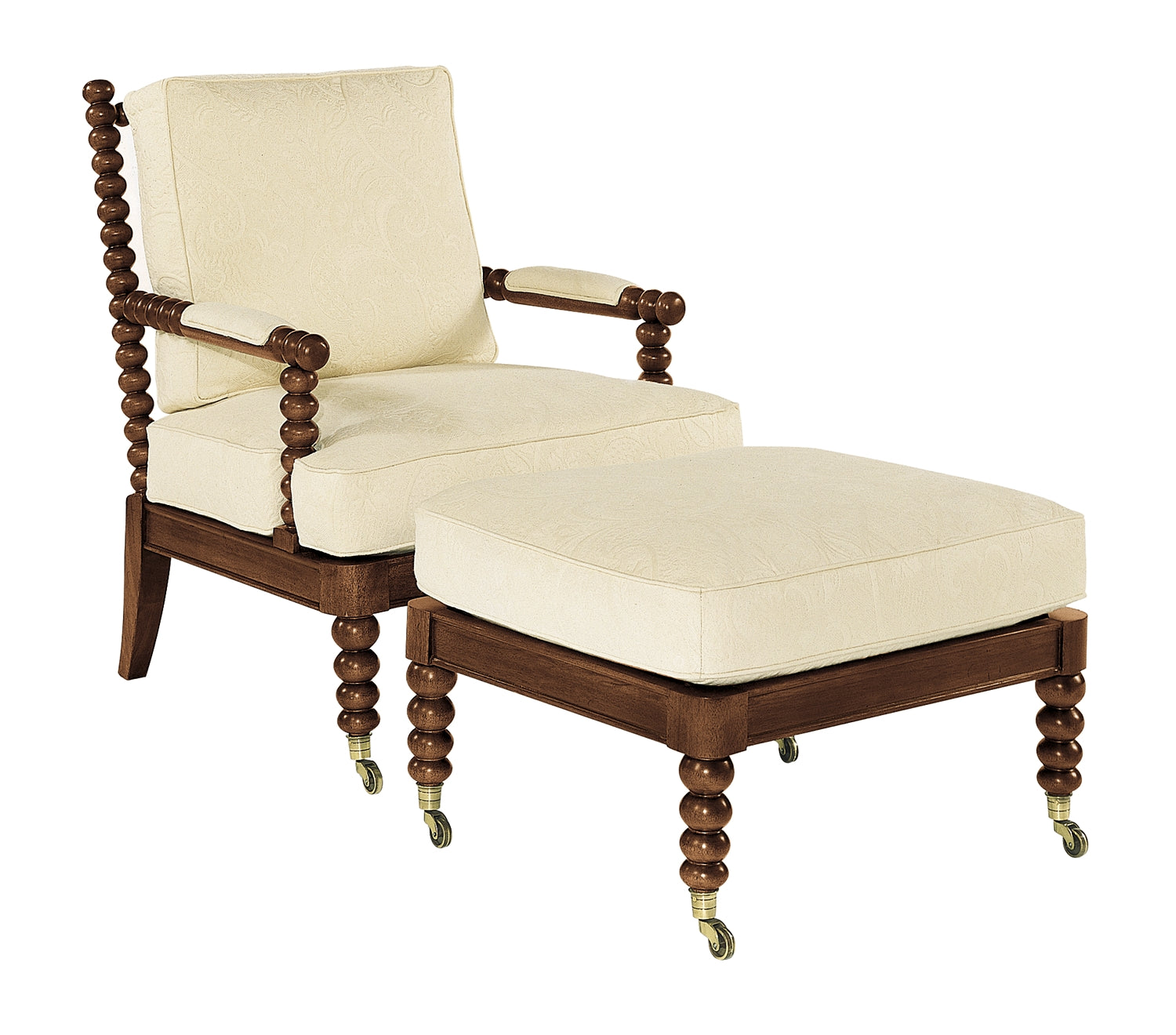 SPOOL OTTOMAN