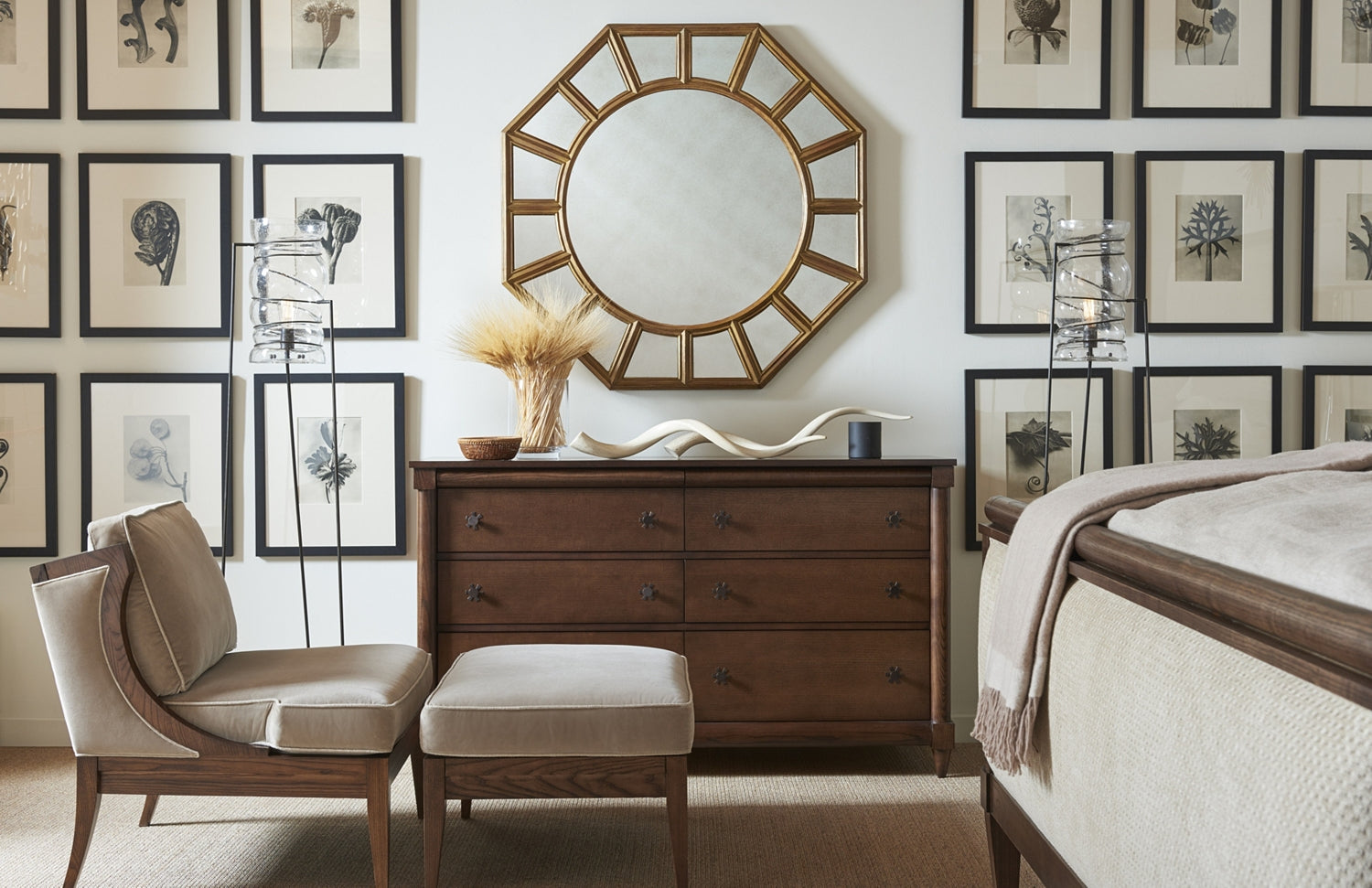 WESTMORELAND LOUNGE CHAIR in Ash Solids - Hickory Chair