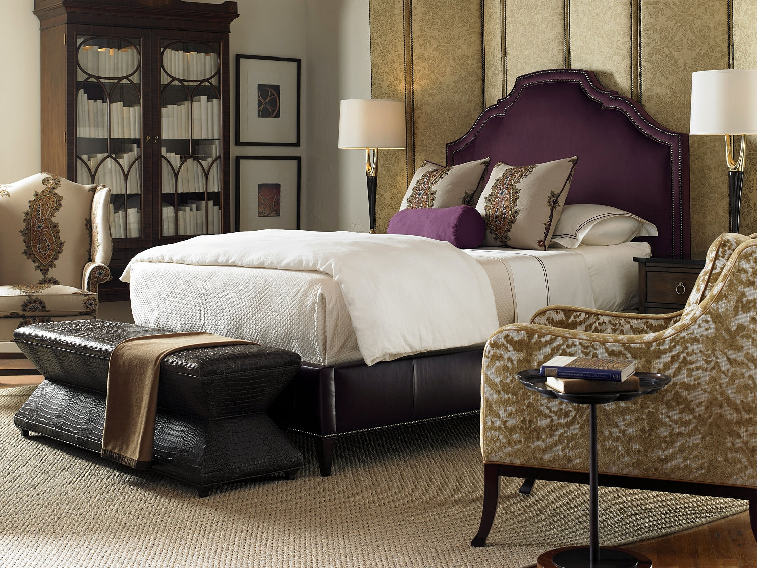 LANCASTER SIDE TABLE / NIGHTSTAND in Maple Veneers, Maple Solids - Hickory Chair