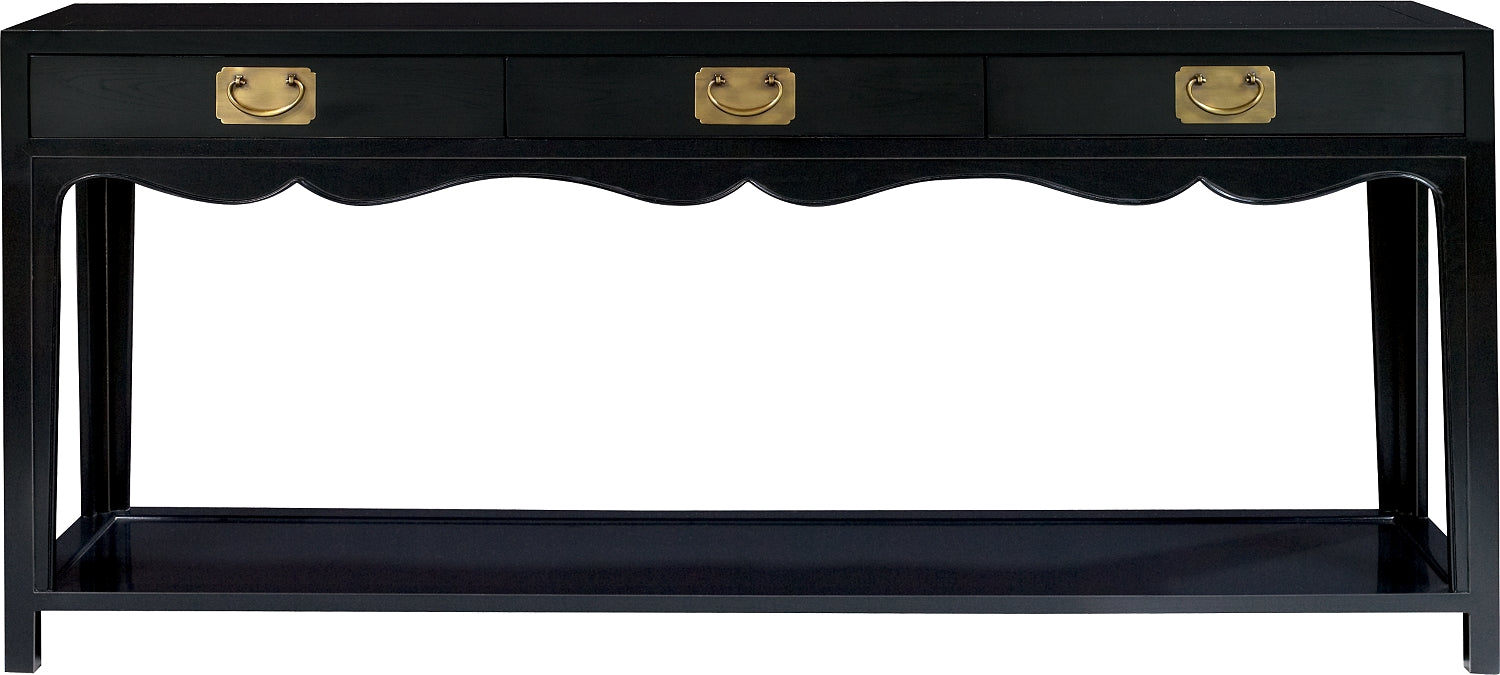 PEONY CONSOLE TABLE in Ash Veneers, Ash Solids - Hickory Chair