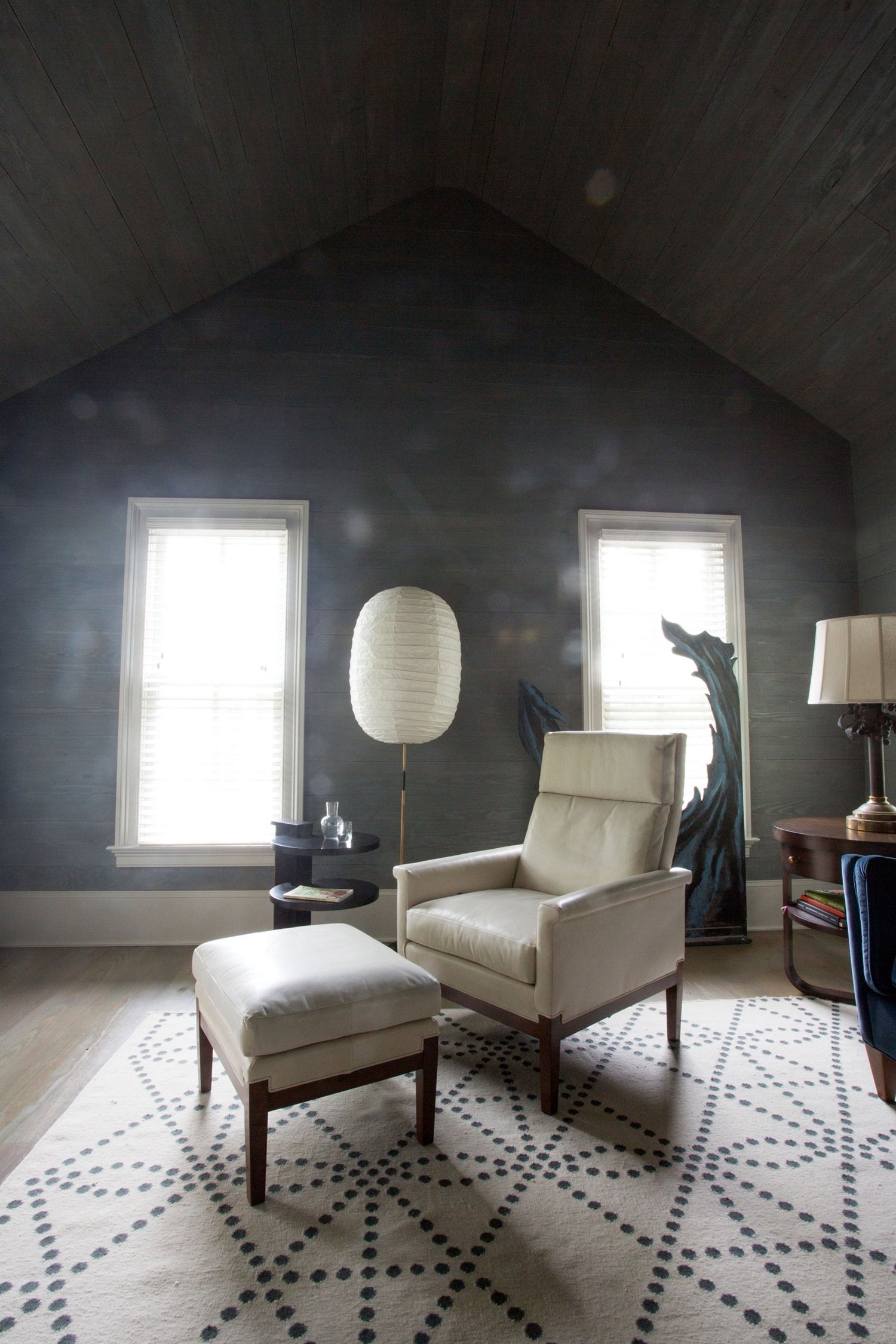 Anderson Ottoman in Maple Solids - Hickory Chair