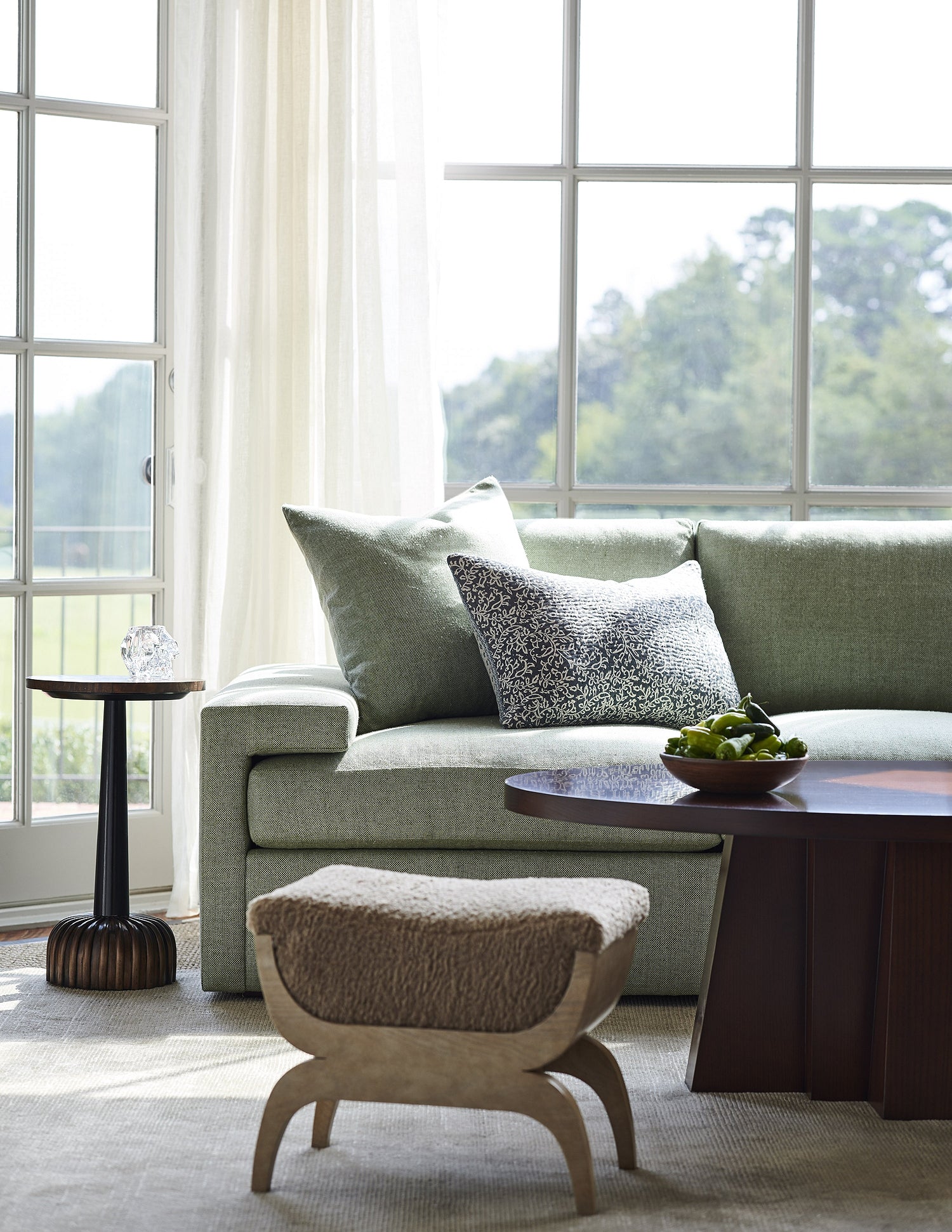 DENBY SOFA in Maple - Hickory Chair