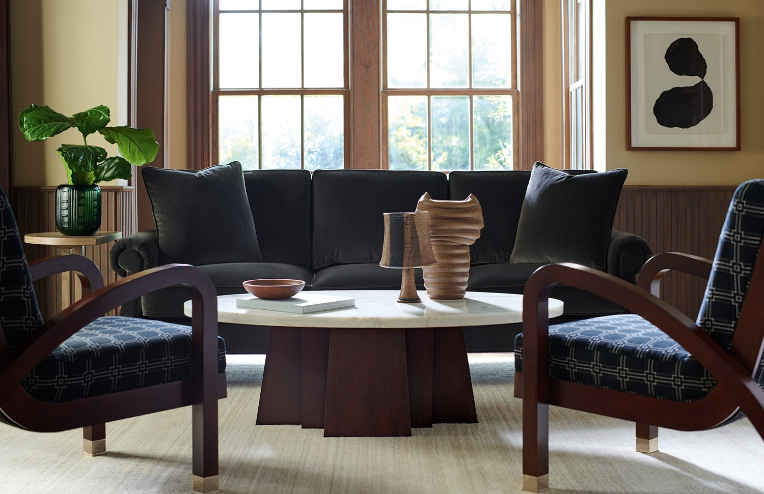 RIDLEY SOFA in Maple Solids - Hickory Chair