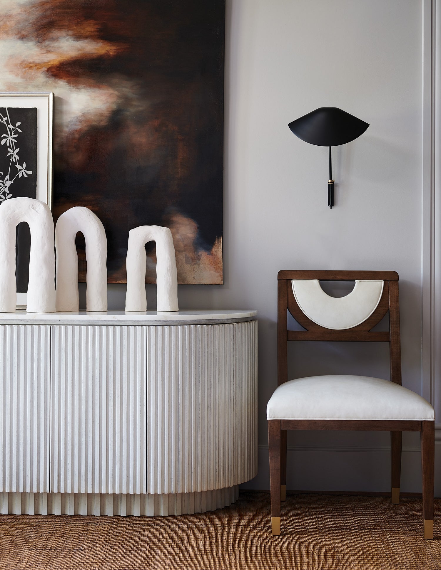 MAXIME CONSOLE WITH STONE TOP