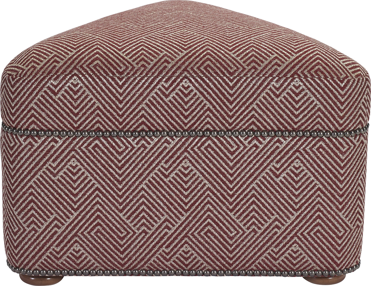 TRAVELERS OTTOMAN in Maple Solids - Hickory Chair
