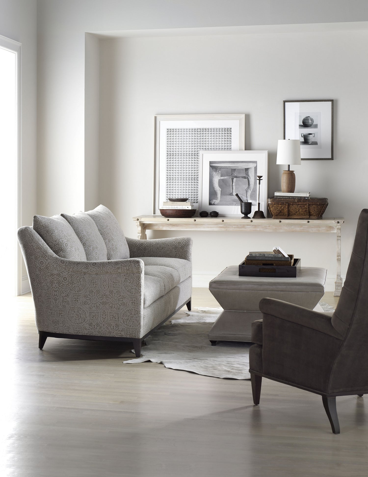 17th C. Italian M2M Console in Ash Solids - Hickory Chair