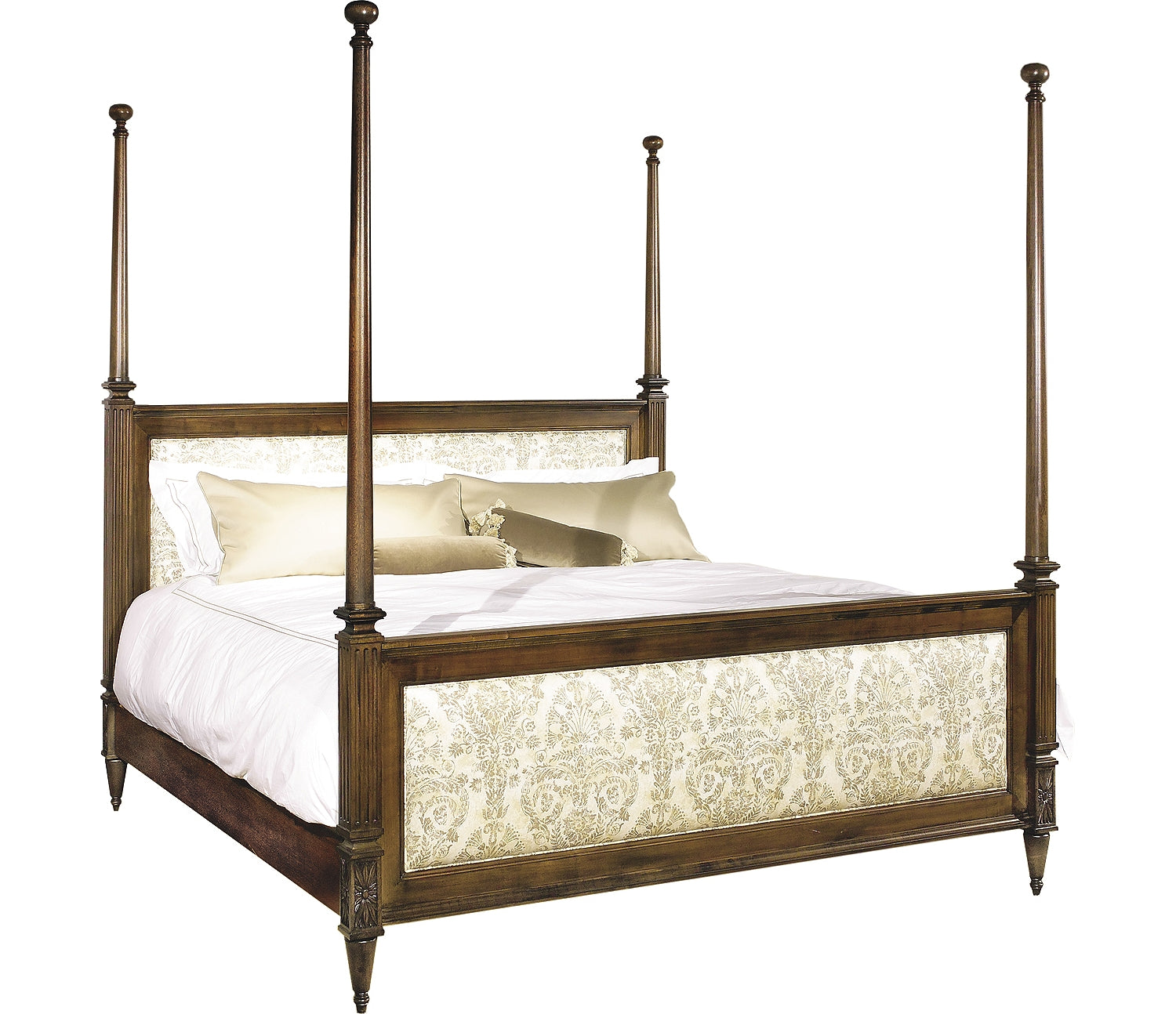 LEFT BANK KING BED in Mahogany Solids - Hickory Chair