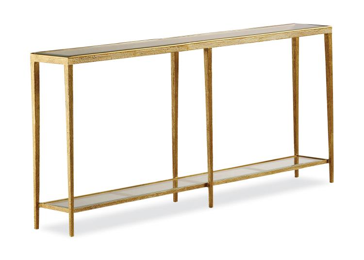 Jinx Large Brass Console – Console Tables by Maitland-Smith | Sutter & Vale