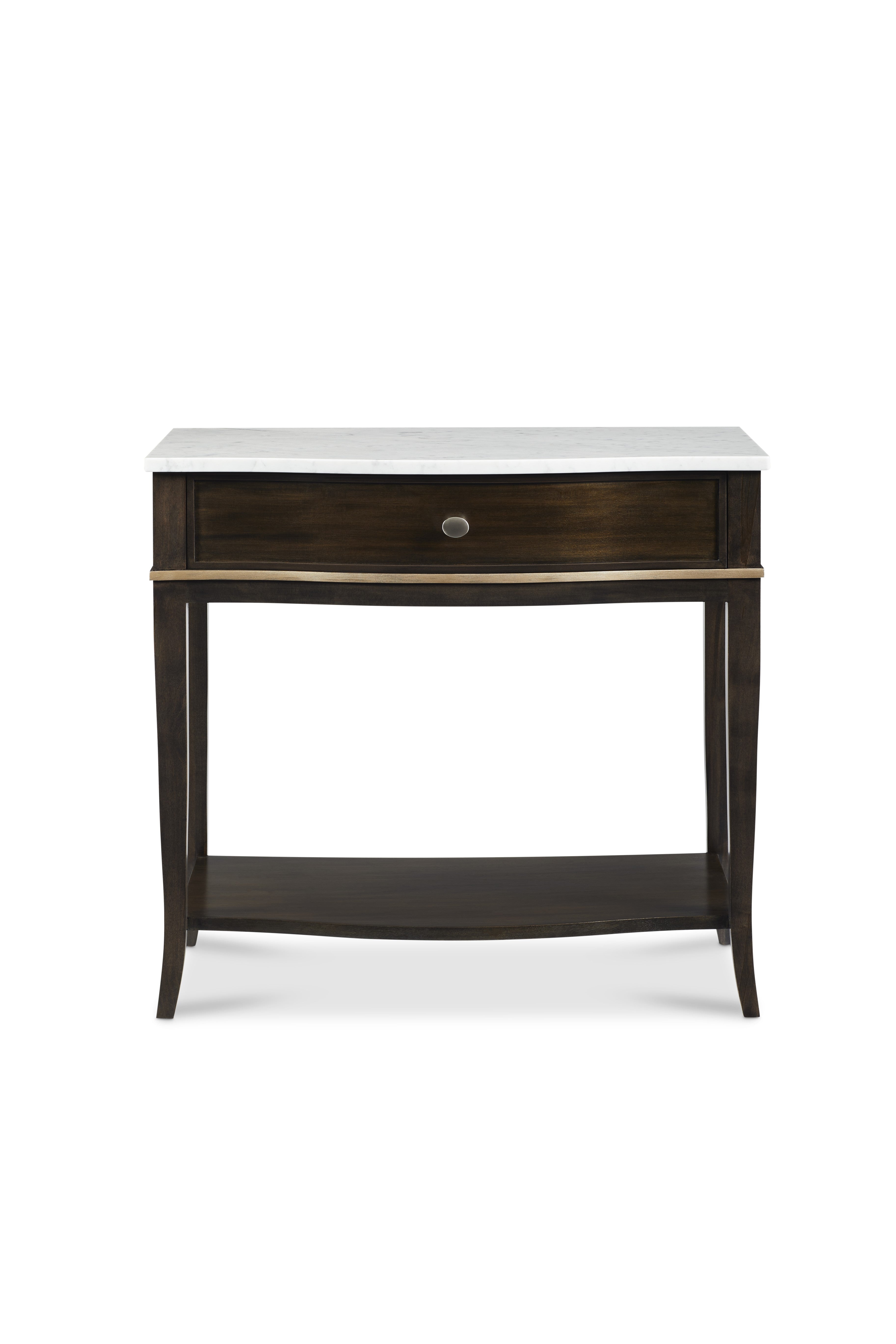 Carrington Nightstand With Stone Top