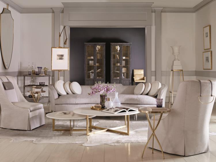 Large Nest Cocktail Table With Stone Top – Coffee Tables by Century Furniture | Sutter & Vale