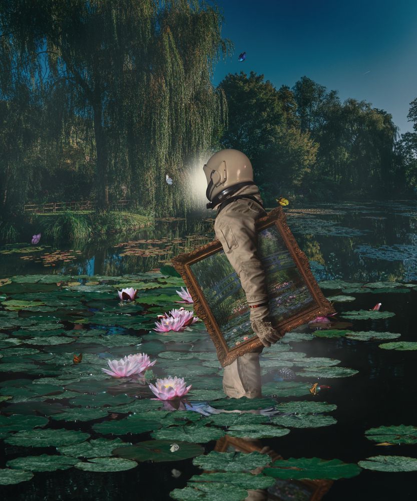 Take the Monet and Run 1 — artwork