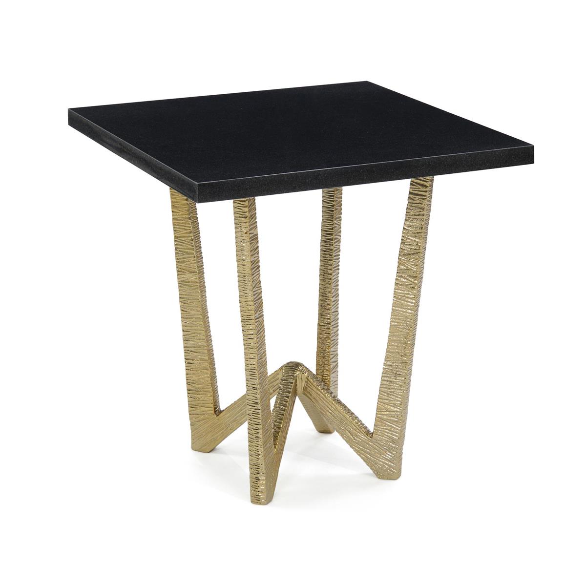 Calica Gold End Table – Art by John Richard | Sutter & Vale