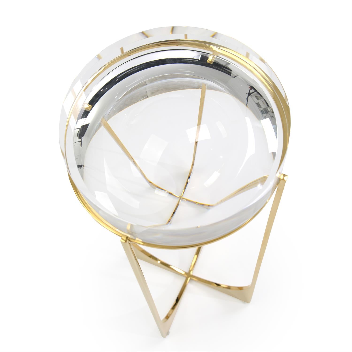 Svelte Martini Table I, Brass