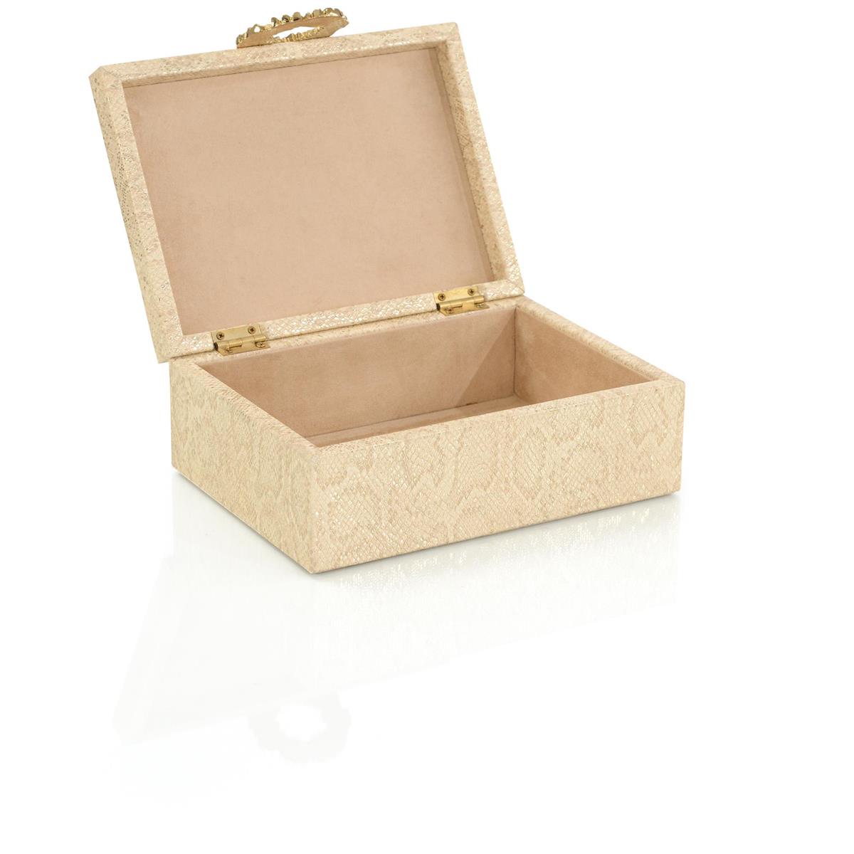 Dazzle Vegan Snakeskin Box Large – Art by John Richard | Sutter & Vale