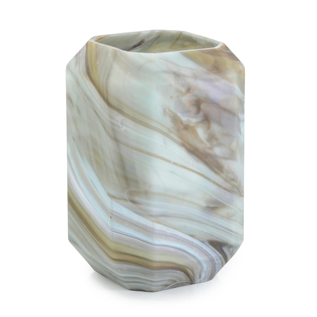 Swirling Marble Vase I – Art by John Richard | Sutter & Vale
