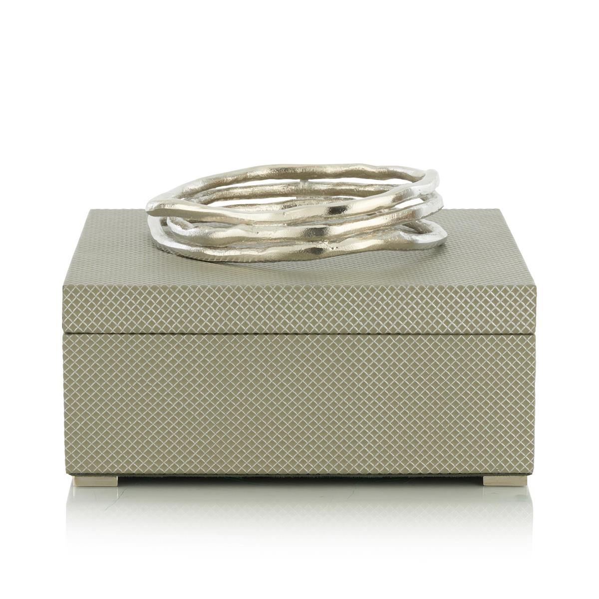 Silver Coil Box – Art by John Richard | Sutter & Vale