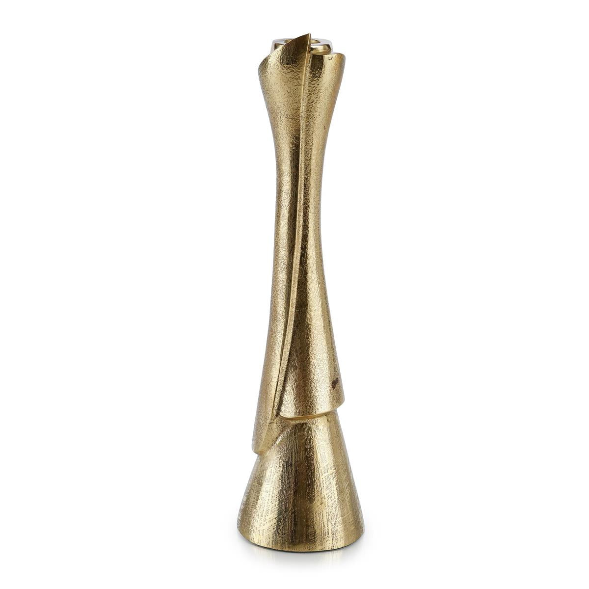 Rolled Candleholder, Large – Art by John Richard | Sutter & Vale