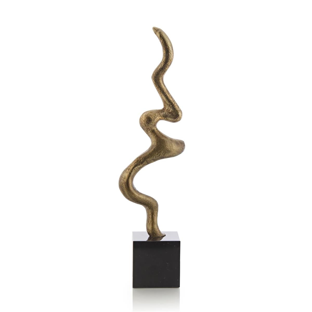 Rivulet Sculpture on Marble by John Richard | Sutter & Vale
