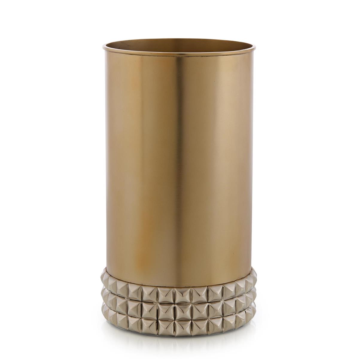 Studded Vase, Tall Champagne – Art by John Richard | Sutter & Vale