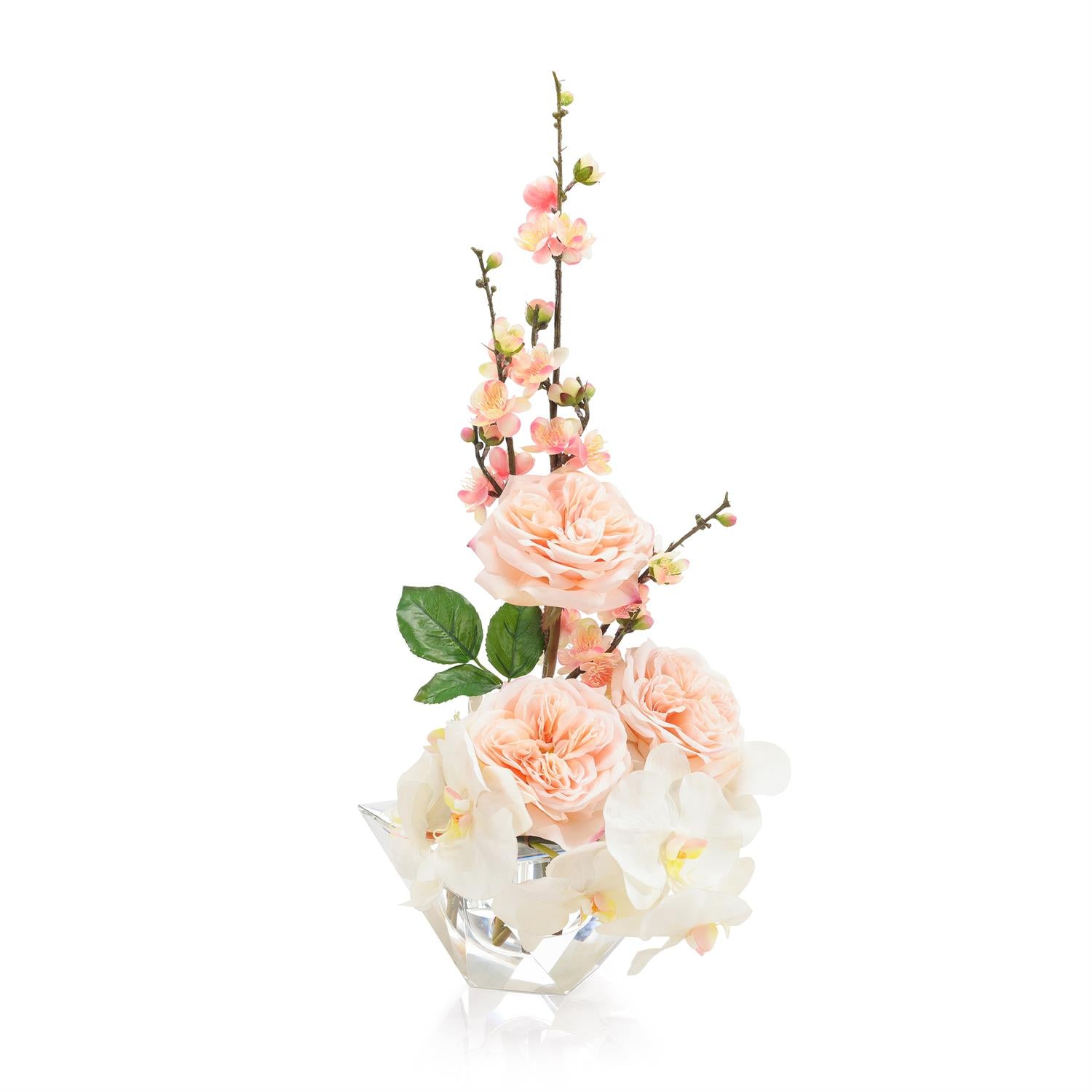 Pink Rose Blossoms