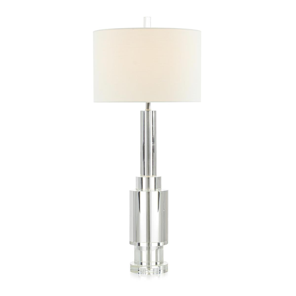 Stepped Deco Crystal Lamp – Table Lamps by John Richard | Sutter & Vale