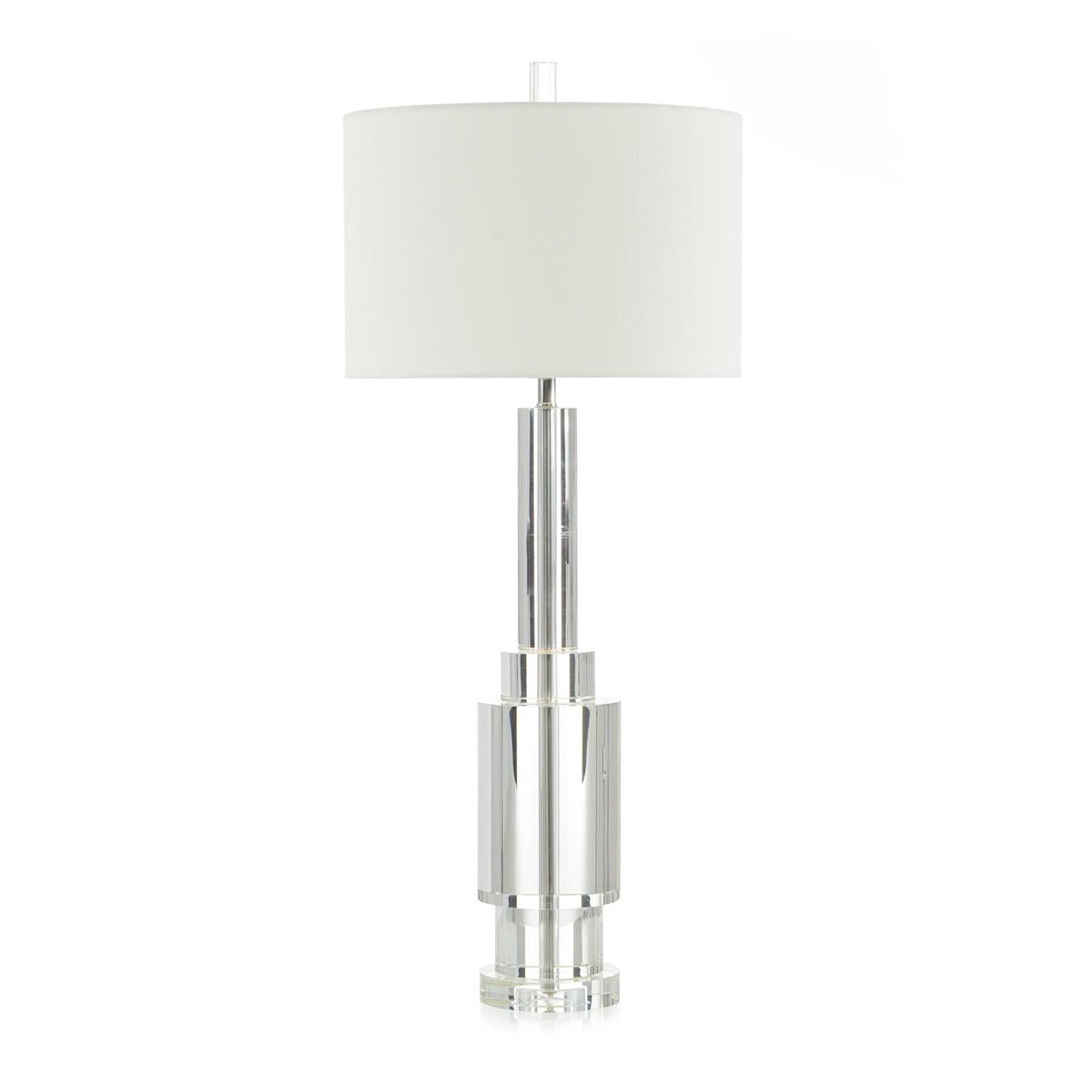 Stepped Deco Crystal Lamp – Table Lamps by John Richard | Sutter & Vale