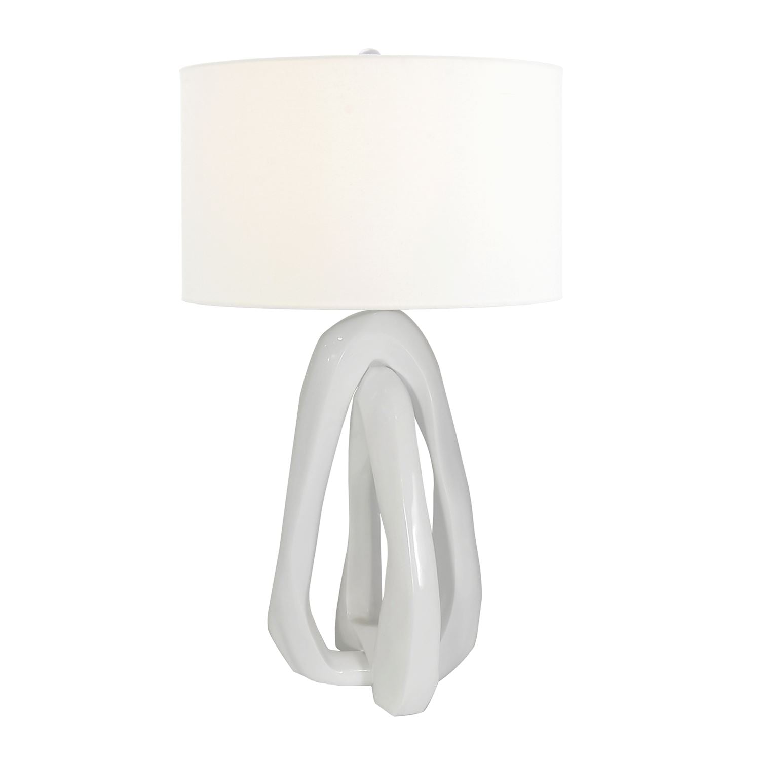 Terrene Table Lamp, White – Table Lamps by John Richard | Sutter & Vale