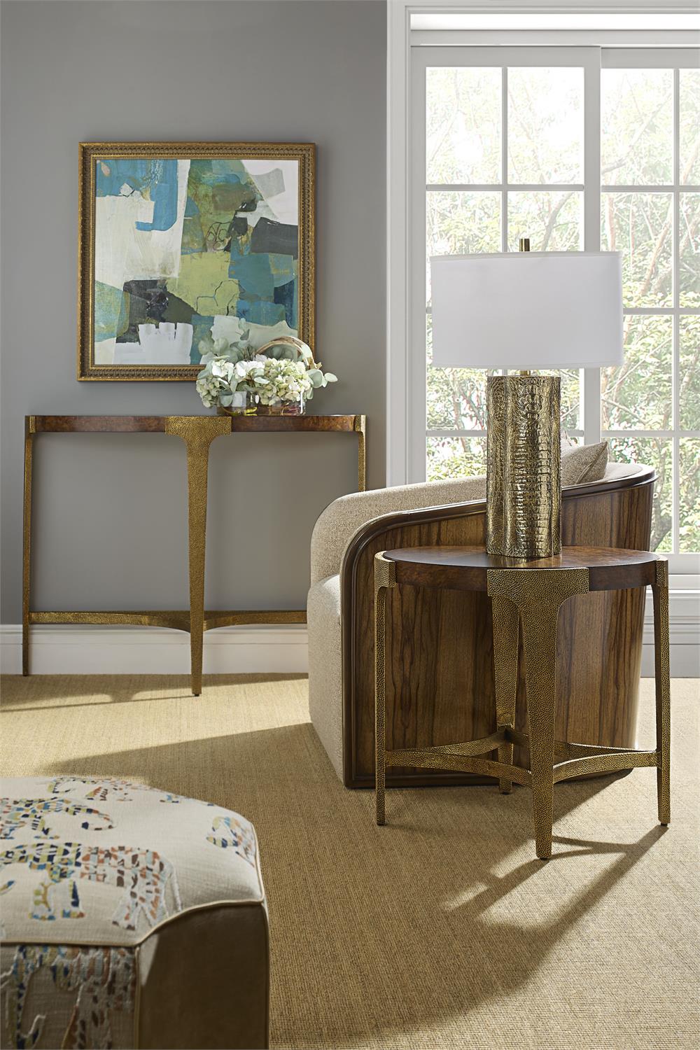 Cirro Table Lamp, Brass